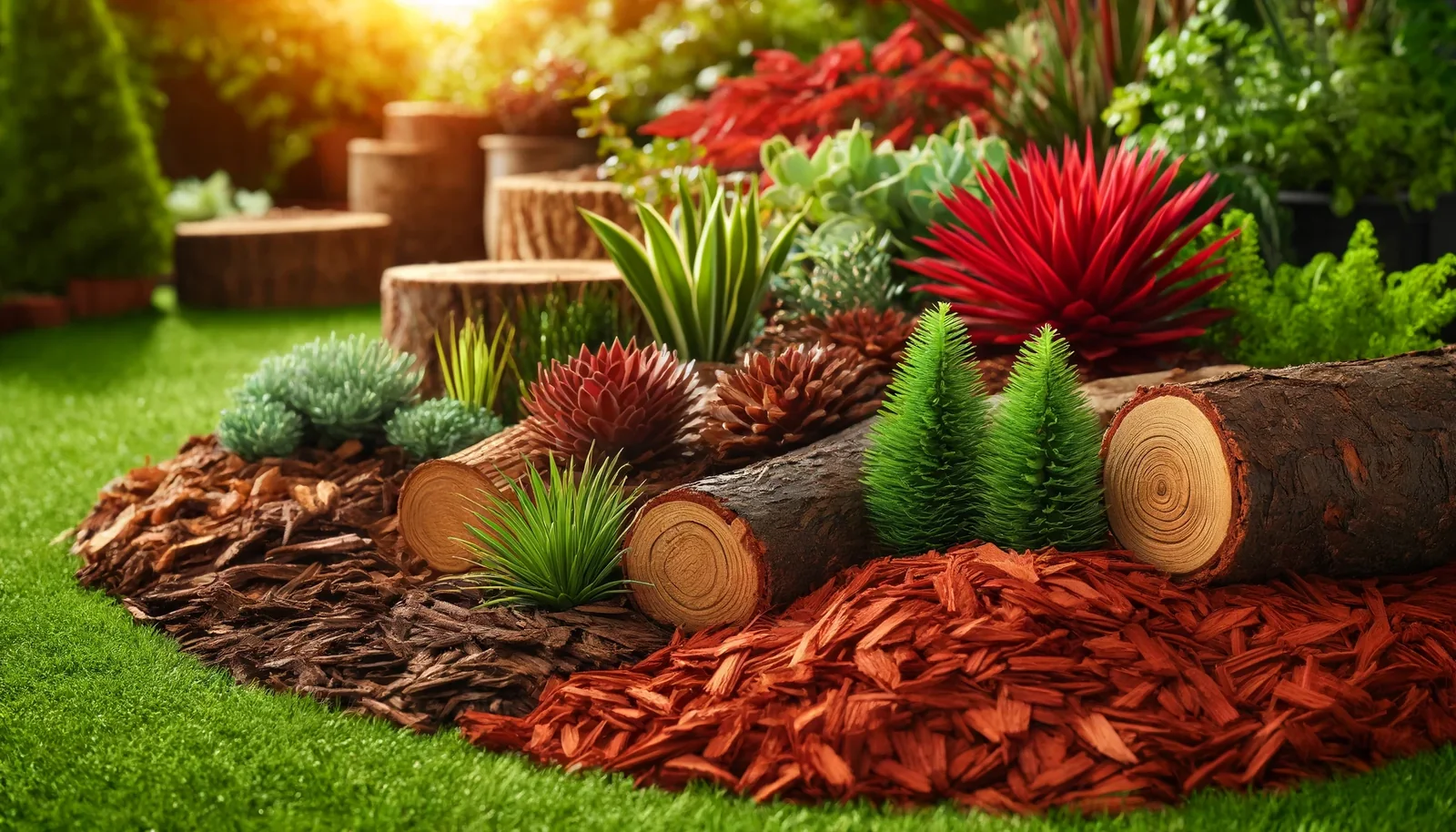 Lärchenrinde oder Fichtenrinde? Auswahl für Garten und Landschaft