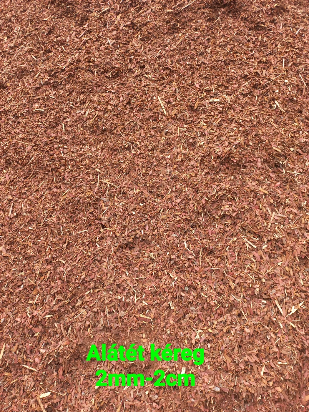 Fine pine bark base layer 2 mm–2 cm