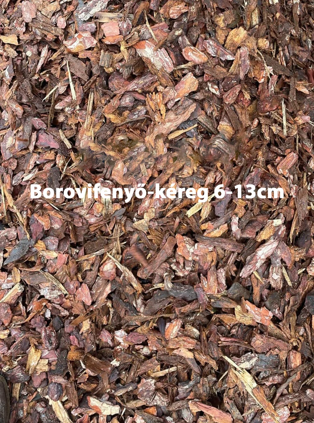 Scots pine bark 6–13 cm, bulk